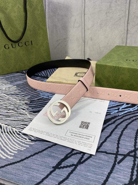 Streetwear  Belt Gucci Signature