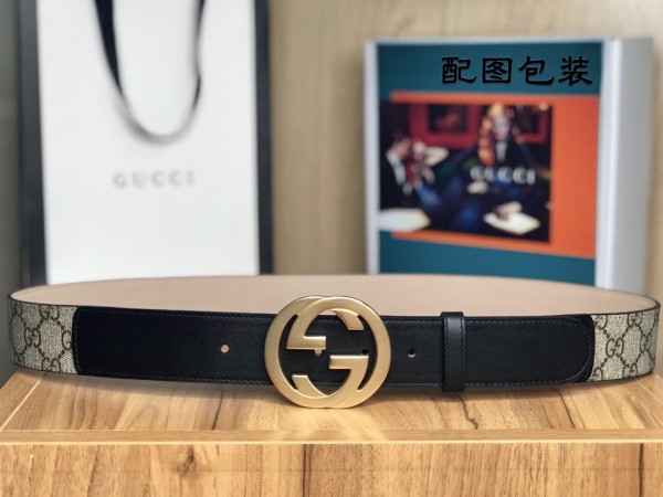 Streetwear  Belt Gucci 160357 size:3.8 cm