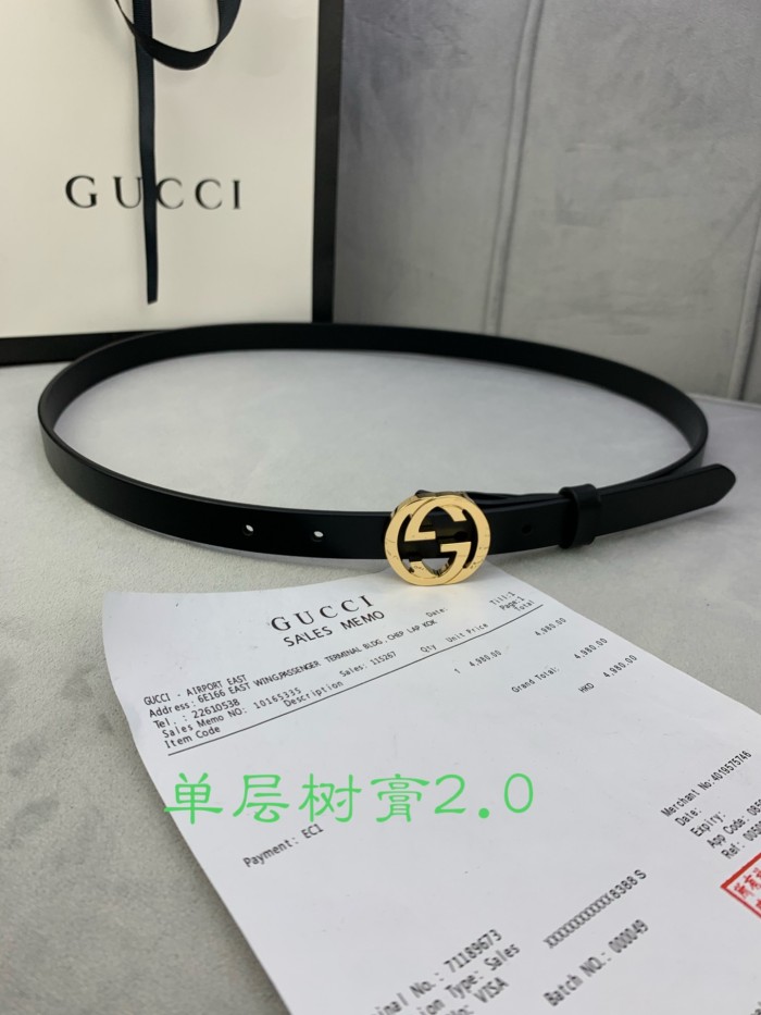 Streetwear  Belt Gucci 160292