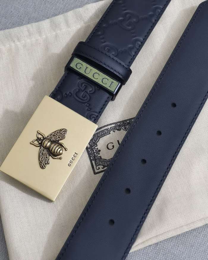 Streetwear  Belt Gucci Signature