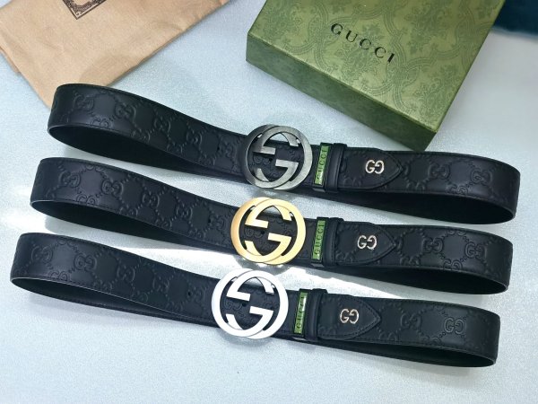 Streetwear  Belt Gucci Signature