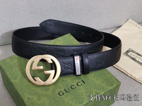 Streetwear  Belt Gucci Signature