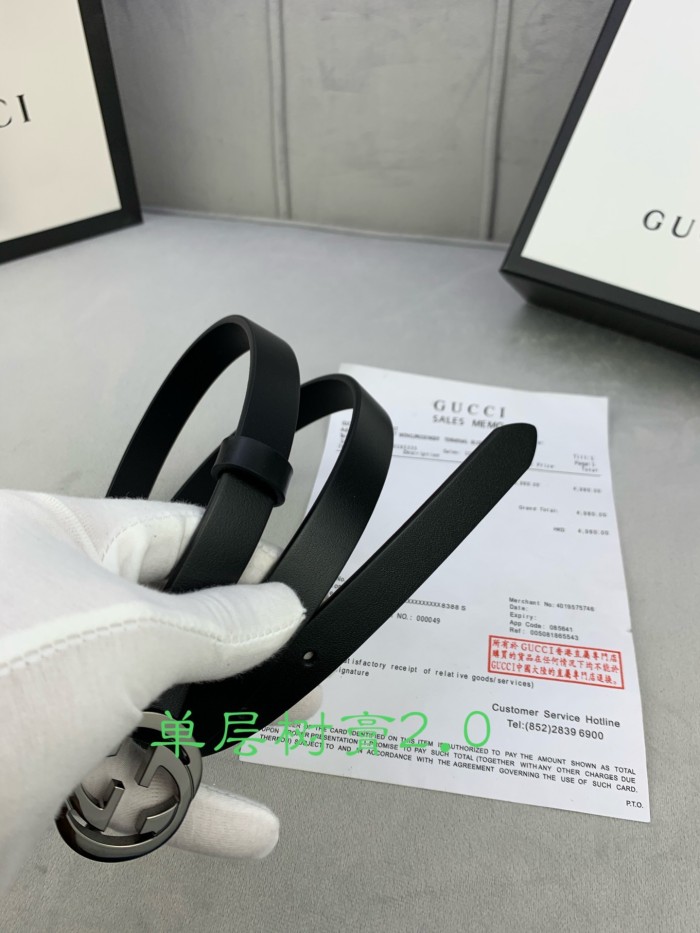 Streetwear  Belt Gucci 160292