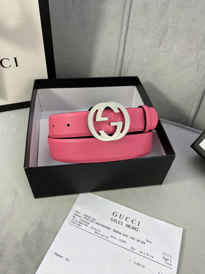  Streetwear  Belt Gucci 160431
