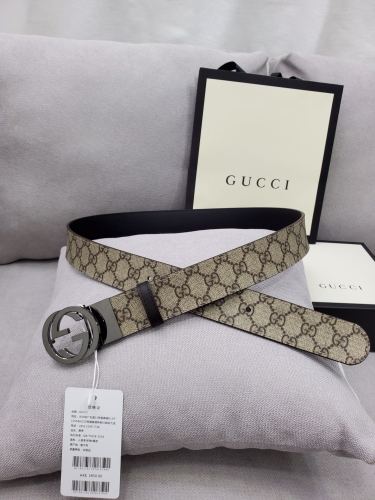 Streetwear  Belt Gucci interlocking 