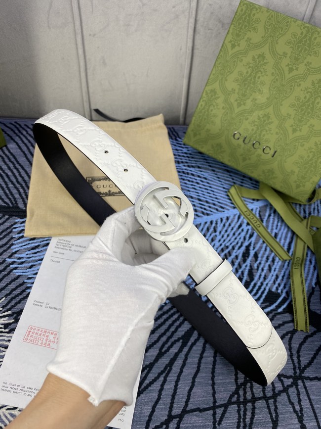 Streetwear  Belt Gucci Signature