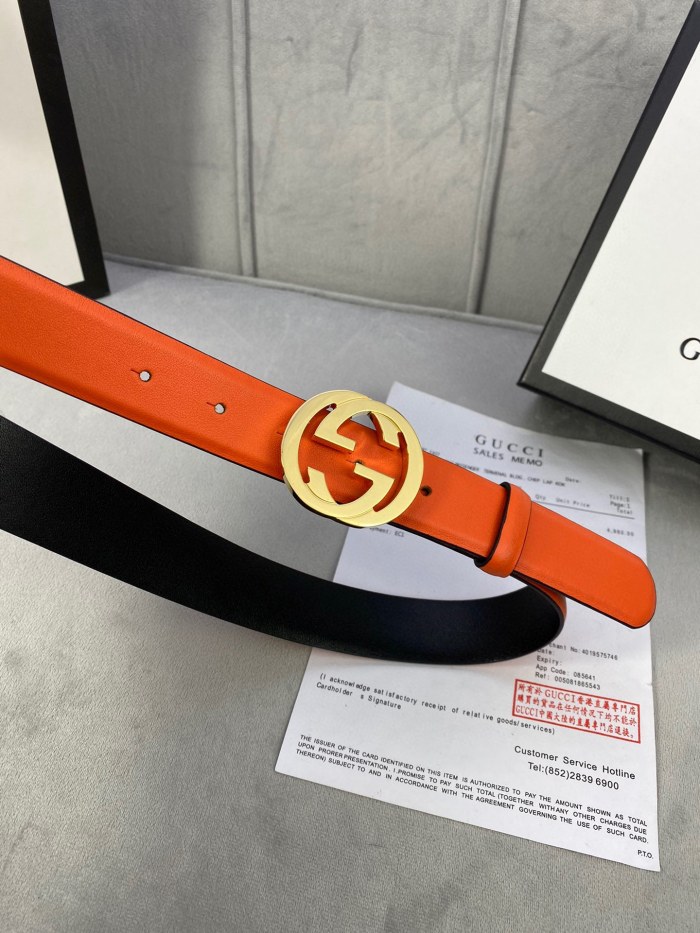 Streetwear  Belt Gucci 160428