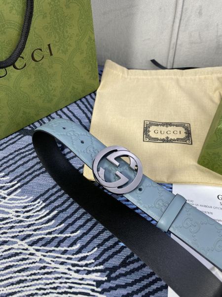Streetwear  Belt Gucci Signature