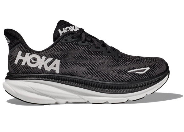 Hoka One One Clifton 9 Black White (Women's)