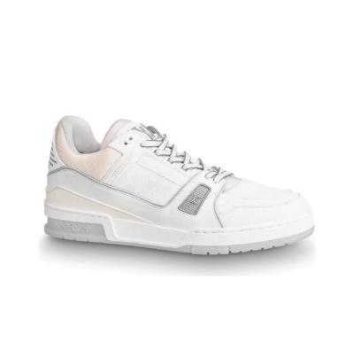 Louis Vuitton Trainer white denim