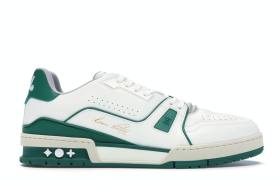 Louis Vuitton LV Trainer Sneaker Low White Green