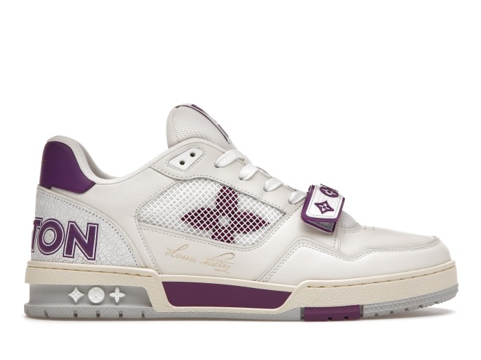 Louis Vuitton Trainer Violet Mesh