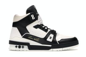 Louis Vuitton Trainer Black White