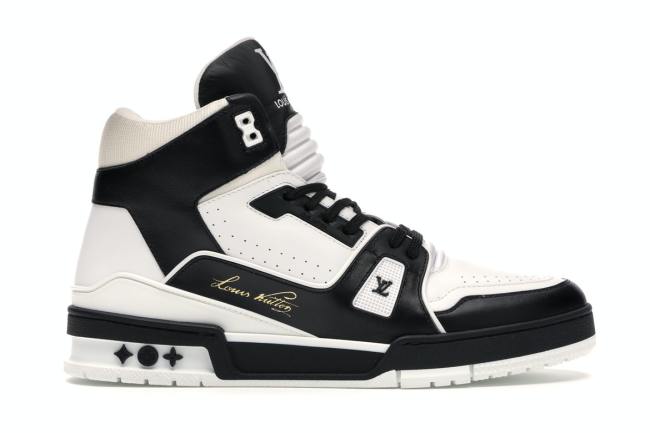 Louis Vuitton Trainer Black White