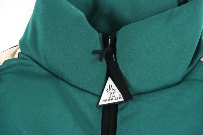 Palm Angels X MONCLER GENIUS Puffer Jackets Unisex Green