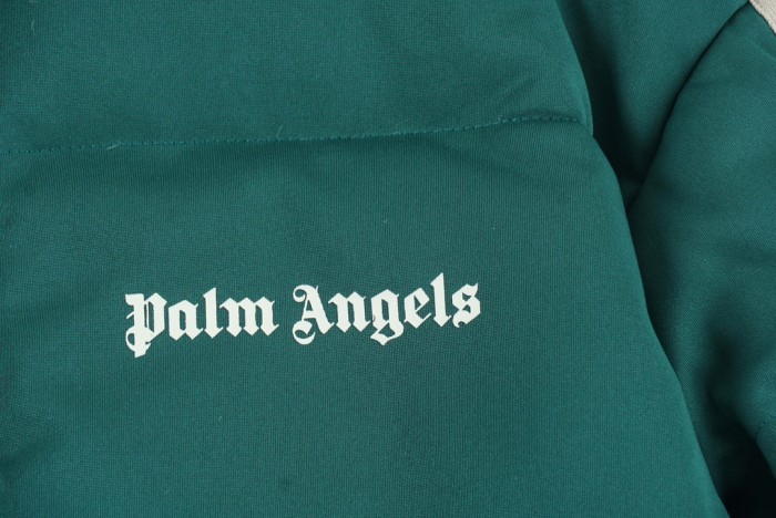Palm Angels X MONCLER GENIUS Puffer Jackets Unisex Green