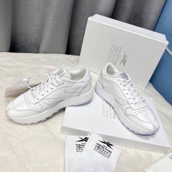 Reebok Classic Leather Tabi Project 0 CL Maison Margiela White