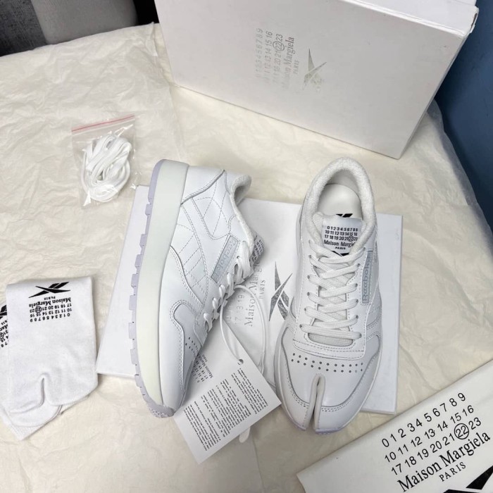 Reebok Classic Leather Tabi Project 0 CL Maison Margiela White