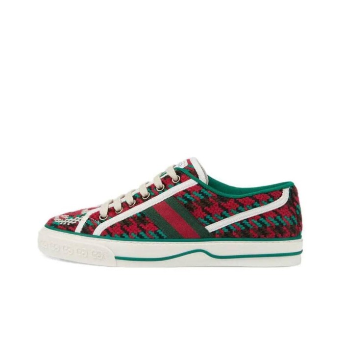 Gucci Tennis 1977 Houndstooth Motif