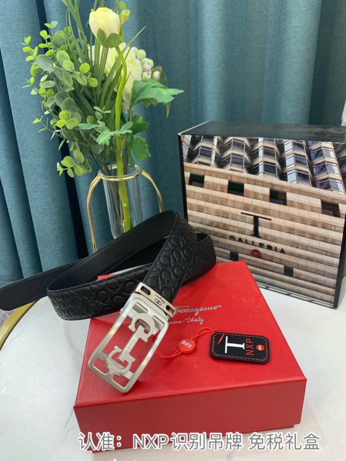 Streetwear Belt Ferragamo  319071 SIZE:3.5cm