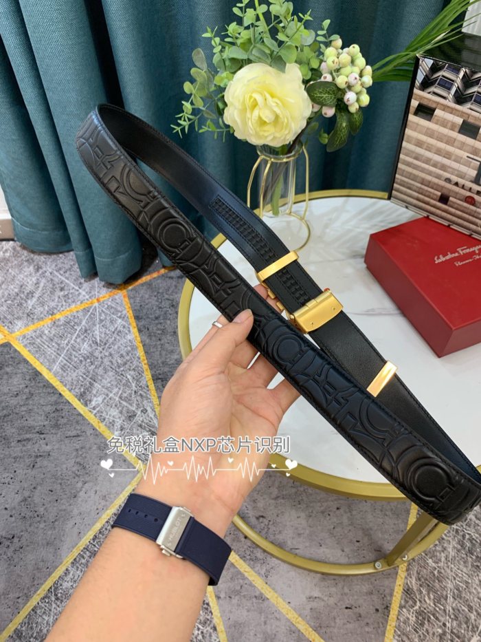 Streetwear Belt Ferragamo   319058 SIZE:3.5cm