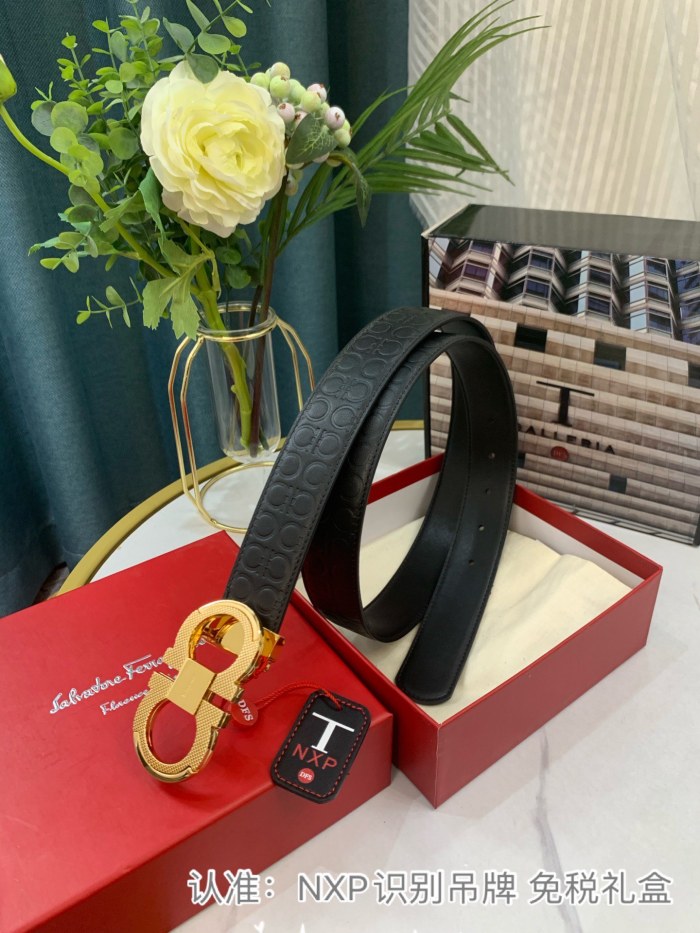 Streetwear Belt Ferragamo  319077 SIZE:3.5cm