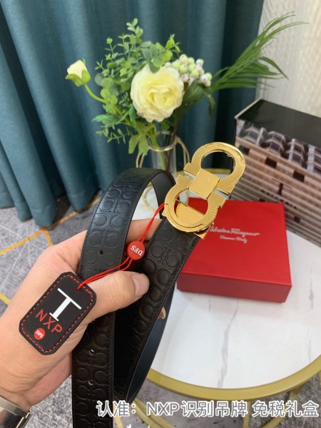 Streetwear Belt Ferragamo  319077 SIZE:3.5cm