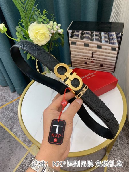 Streetwear Belt Ferragamo  319080 SIZE:3.5cm