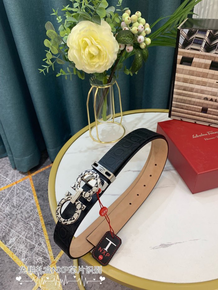 Streetwear Belt Ferragamo   319046 SIZE:3.5cm