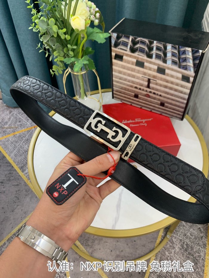 Streetwear Belt Ferragamo  319071 SIZE:3.5cm