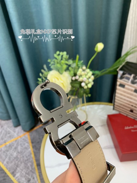 Streetwear Belt Ferragamo 319041 SIZE:3.5cm