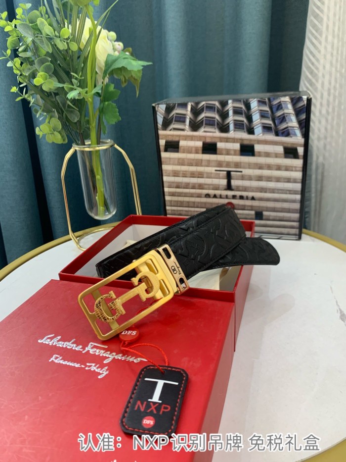 Streetwear Belt Ferragamo  319072 SIZE:3.5cm