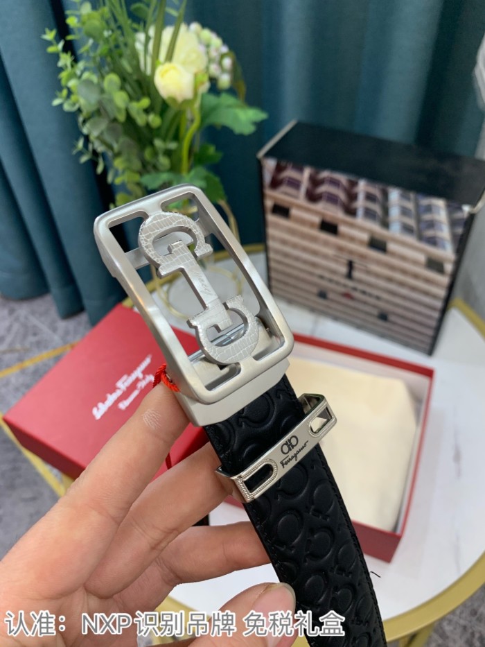 Streetwear Belt Ferragamo  319071 SIZE:3.5cm