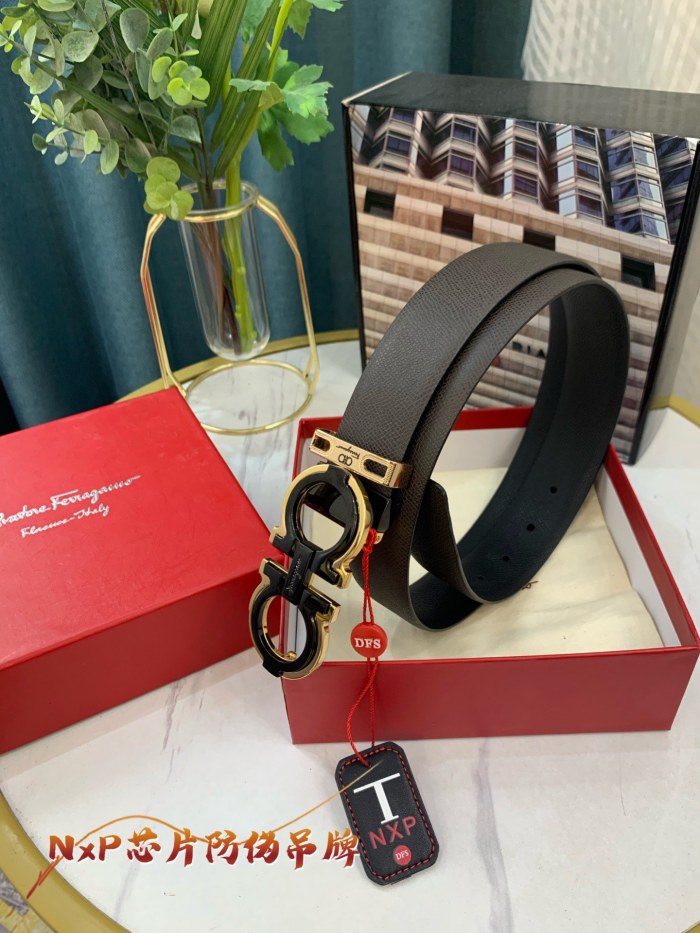 Streetwear Belt Ferragamo  319084 SIZE:3.5cm