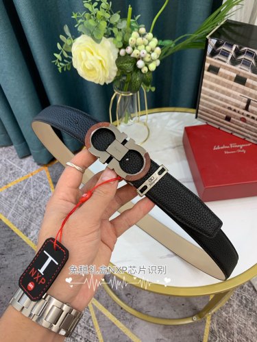 Streetwear Belt Ferragamo 319041 SIZE:3.5cm