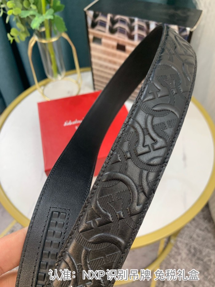 Streetwear Belt Ferragamo  319072 SIZE:3.5cm