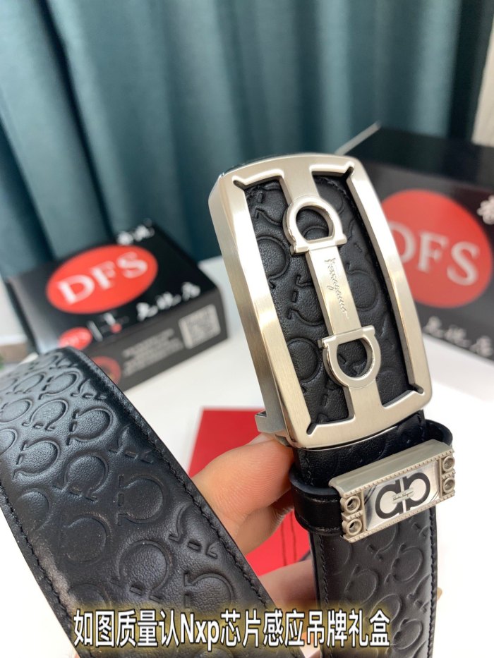 Streetwear Belt Ferragamo 321872 size:3.5cm