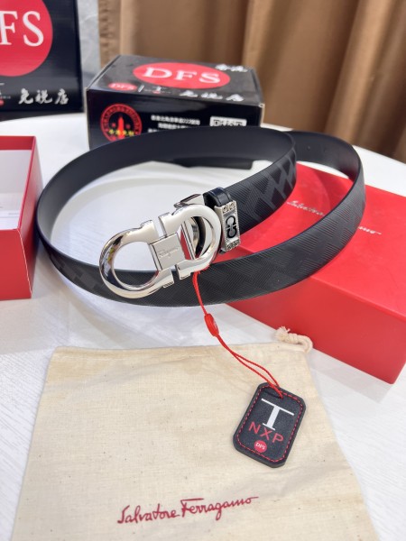 Streetwear Belt Ferragamo 321903 size:3.5cm