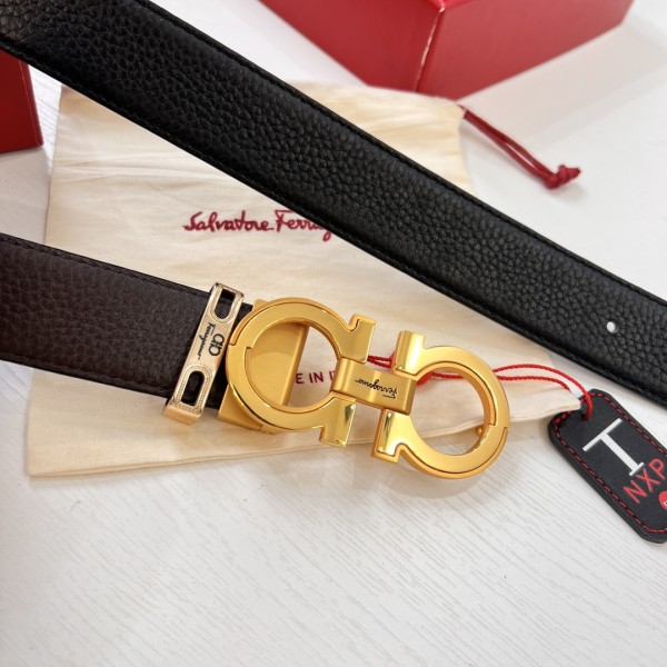 Streetwear Belt Ferragamo 321633 size:3.5cm