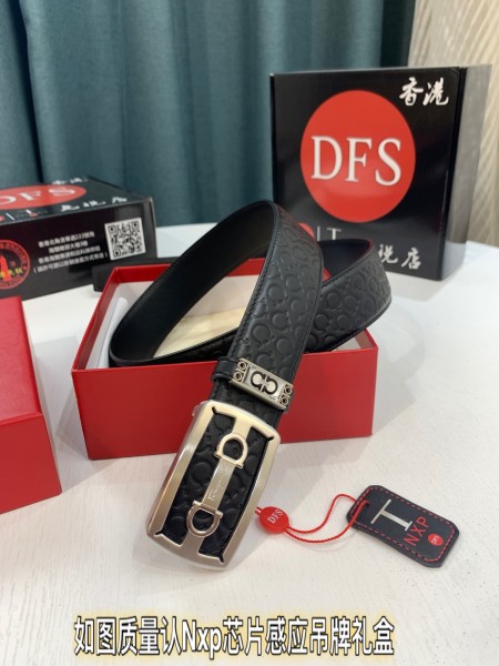 Streetwear Belt Ferragamo 321872 size:3.5cm