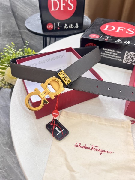 Streetwear Belt Ferragamo 321638 size:3.5cm