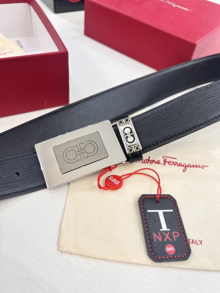 Streetwear Belt Ferragamo 321807 size:3.5cm