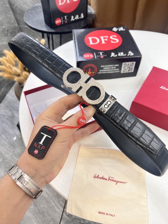 Streetwear Belt Ferragamo 321685 size:3.5cm