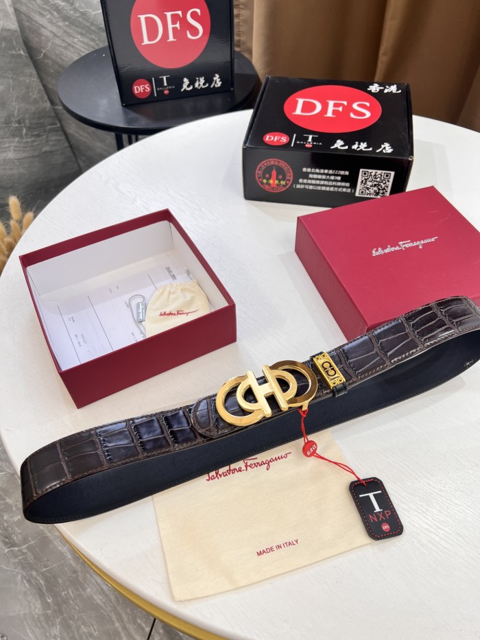 Streetwear Belt Ferragamo 321774 size:3.5cm