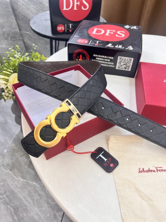Streetwear Belt Ferragamo 321680 size:3.5cm