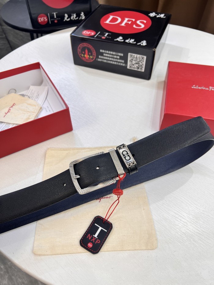 Streetwear Belt Ferragamo 321764 size:3.5cm