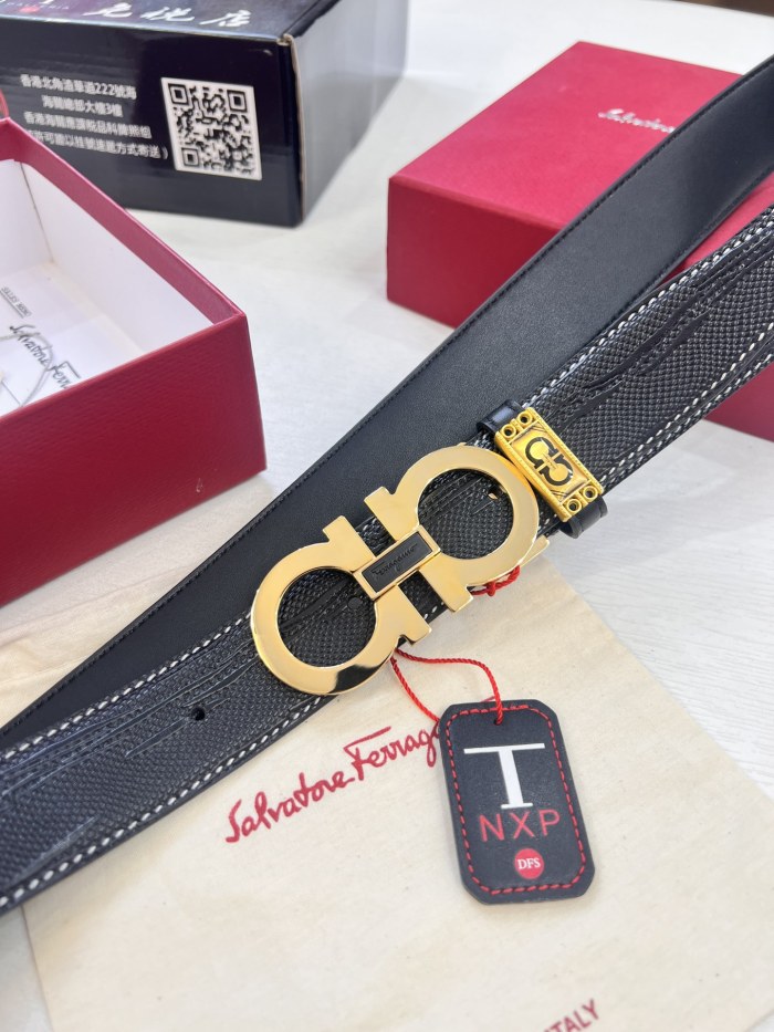 Streetwear Belt Ferragamo 321710 size:3.5cm