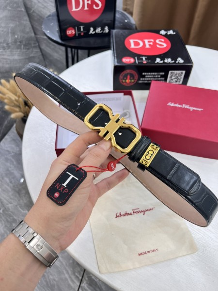 Streetwear Belt Ferragamo 321745 size:3.5cm