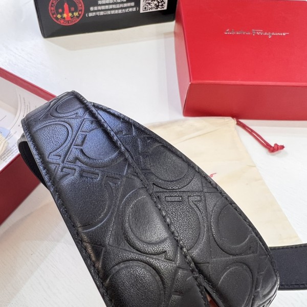 Streetwear Belt Ferragamo 321694 size:3.5cm