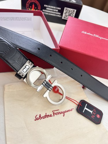 Streetwear Belt Ferragamo 321688 size:3.5cm